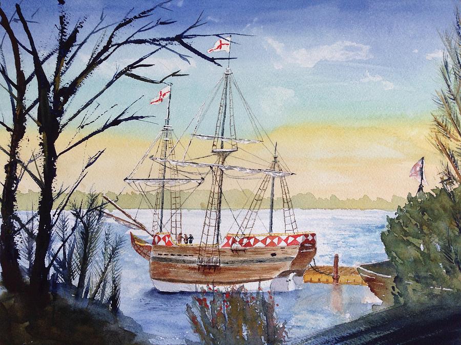 900x675 Godspeed Painting By Sally Lee - God Speed Painting