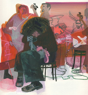 360x389 Godspeed You! Black Emperor Week Begins. - God Speed Painting