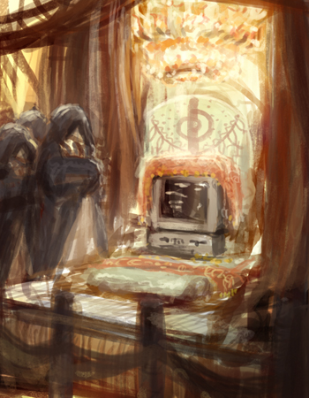 350x450 Inanimate God (Speed Paint) By Primordialseven - God Speed Painting