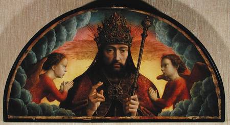 450x244 God The Father Blessing - God The Father Painting