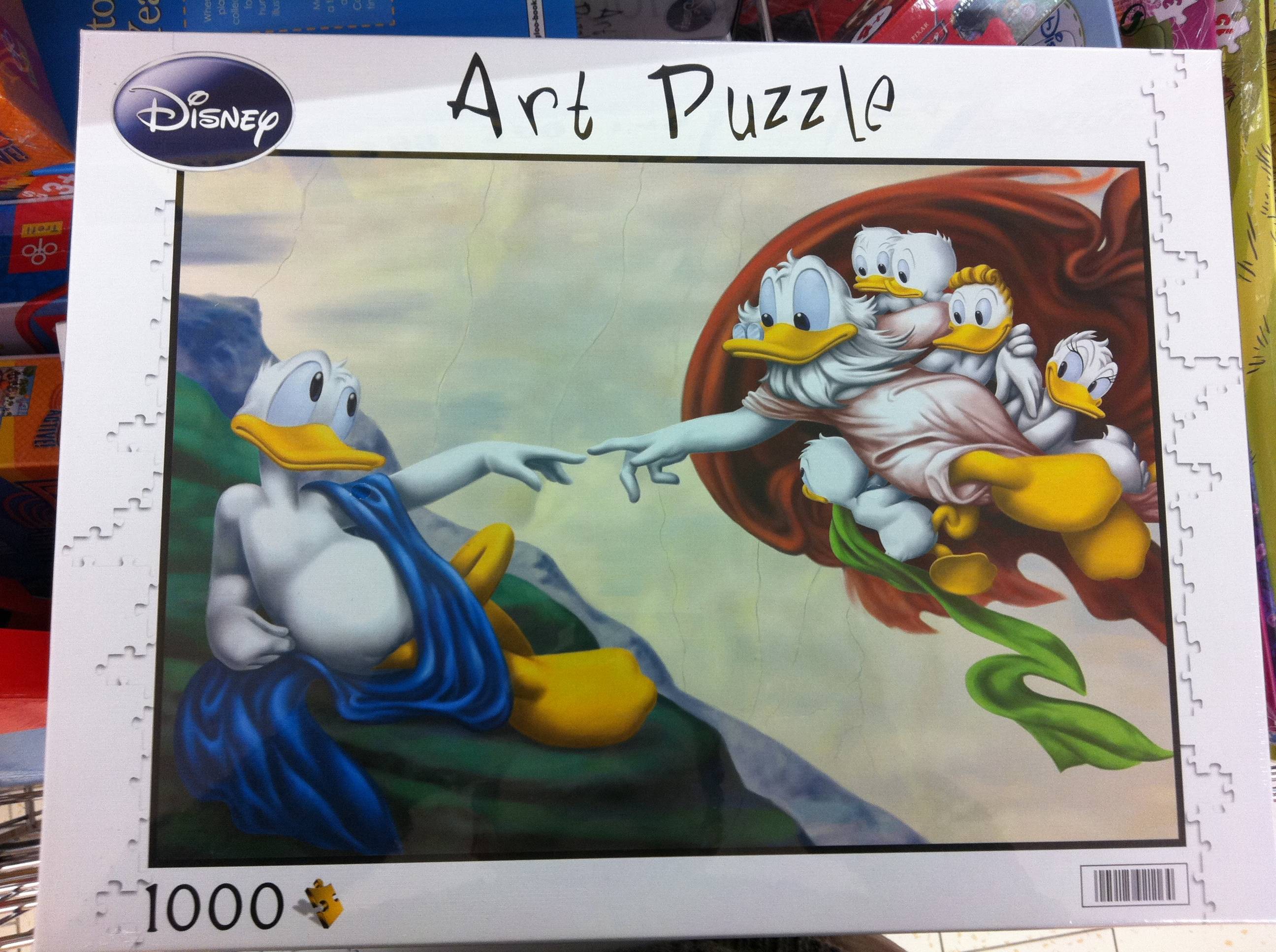 2592x1936 Sistine Steal - God Touching Finger Painting