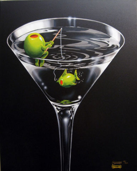 446x559 Michael Godard A Very Famous Artist And We Sale His Oil Paintings - Godard Olive Painting