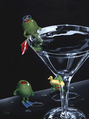 299x400 The Compass Rose Bad Art - Godard Olive Painting