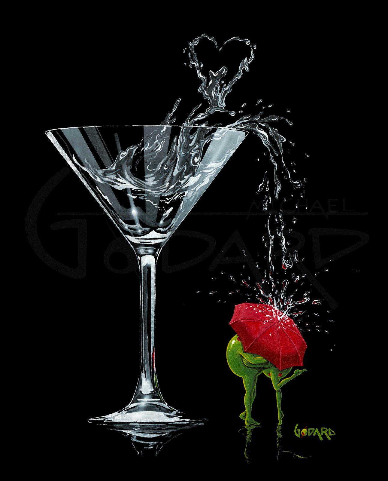 1292x1600 Michael Godard Paintings M. Godard Paintings - Godard Olive Painting