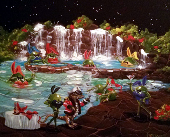 576x465 Michael Godard Limited Editions - Godard Painting Prices