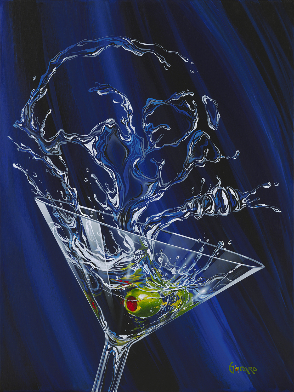 1124x1500 Dead Or O'Live By Michael Godard, Limited Edition - Godard Painting Prices