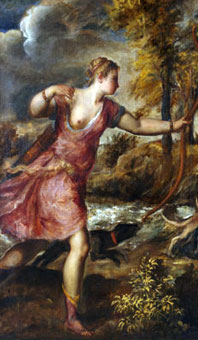 Goddess Artemis Painting At Paintingvalley Com Explore Collection Of Goddess Artemis Painting