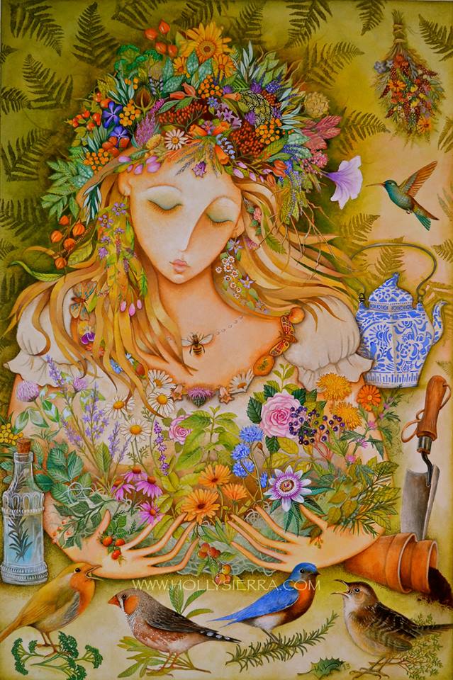 639x960 Goddess Art Paintings - Goddess Painting