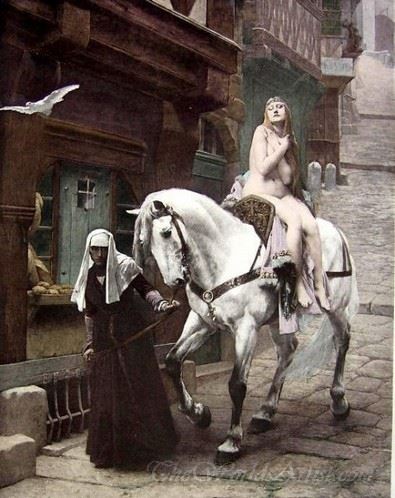 395x498 Lady Godiva By Jules Joseph Lefebvre Oil Painting The World's Artist - Godiva Painting