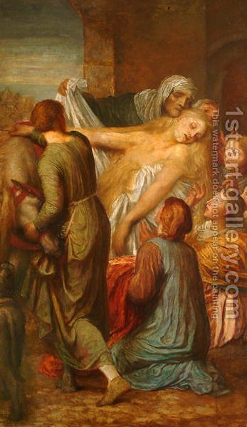 347x600 Lady Godiva, C.1880 George Frederick Watts Reproduction 1st Art - Godiva Painting