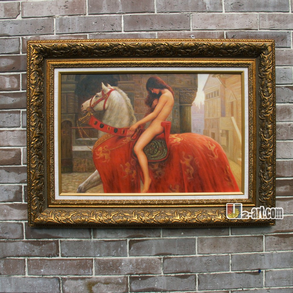 1000x1000 Lady Godiva By John Collier Oil Painting Reproduction - Godiva Painting