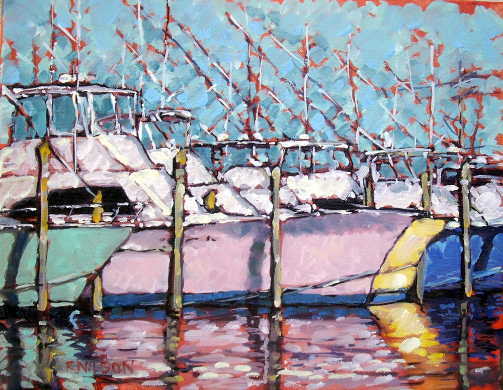 1000x777 Godspeed By Artist Rick Nilson, - Godspeed Painting