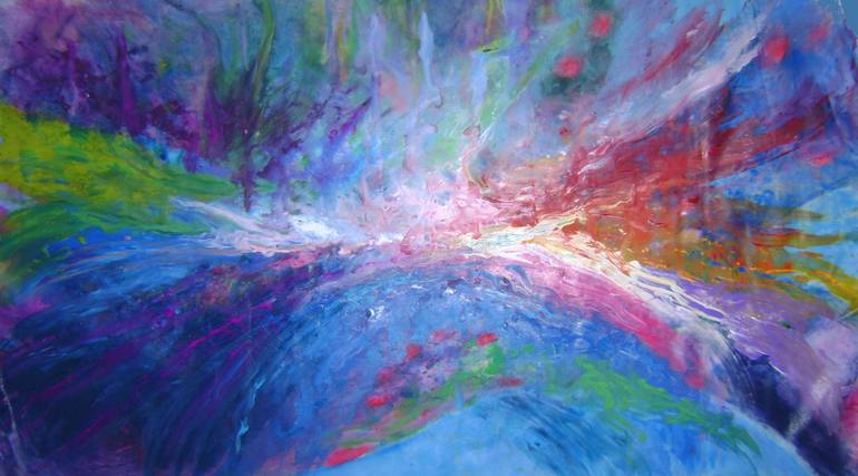 770x427 Saatchi Art Godspeed Painting By Sheri Salin - Godspeed Painting