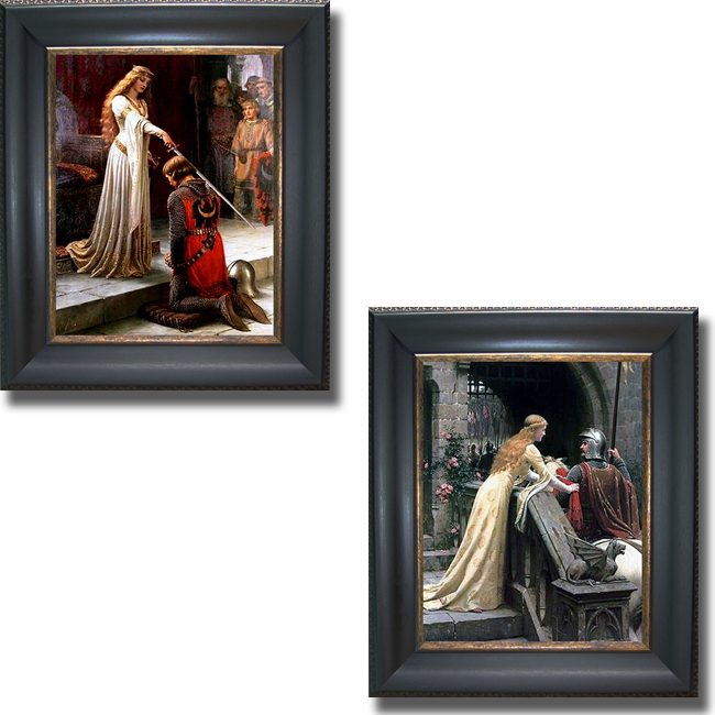 650x650 Shop Edmund Leighton - Godspeed Painting