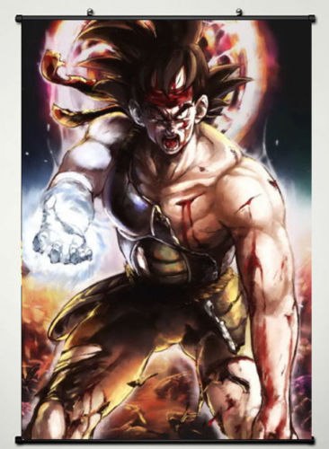 366x500 Japan Anime Home Decor Poster Wall Scroll Dragon Ball Z Son Gohan - Gohan Painting