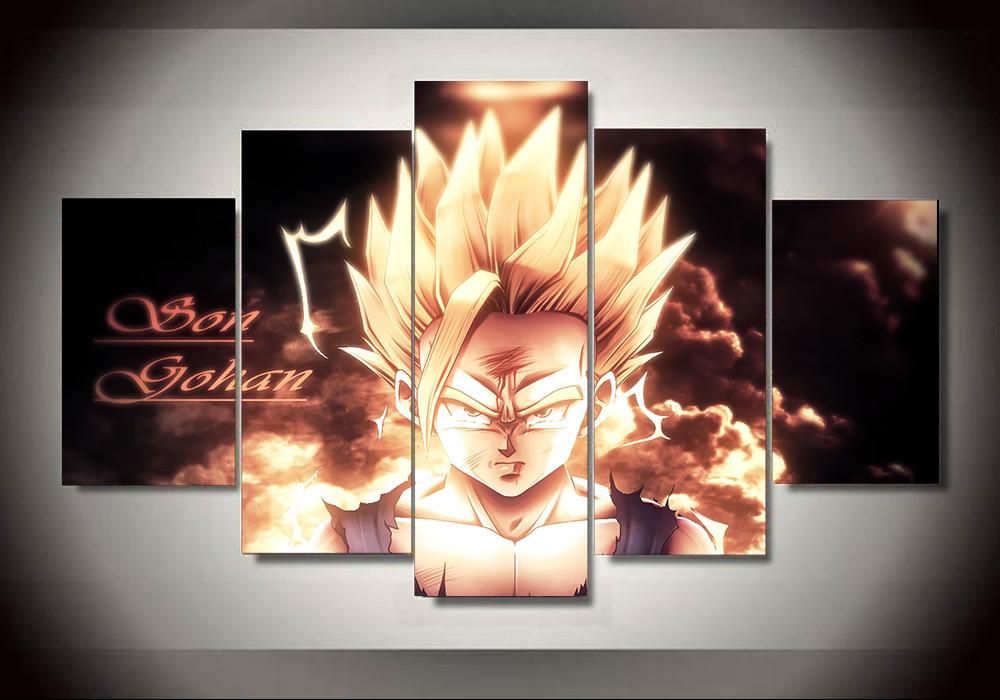 1000x700 Dragon Ball Z - Gohan Painting