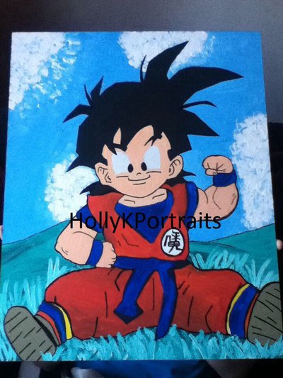 400x533 Gohan Painting By Hollykportraits - Gohan Painting