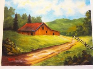 300x224 11 X 14 Oil Painting On Canvas Board .going Home Ebay - Going Home Painting