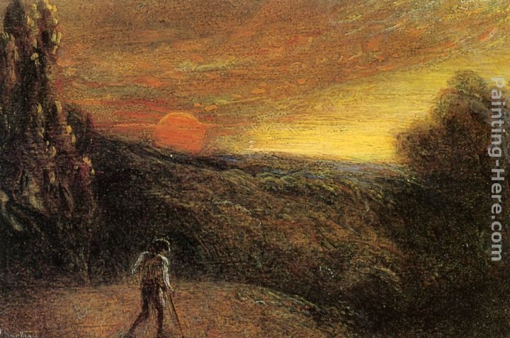 720x478 James Smetham Going Home Painting Best Going Home Paintings For Sale - Going Home Painting