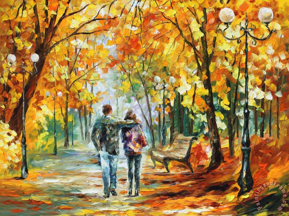 960x717 Leonid Afremov Going Home Painting - Going Home Painting
