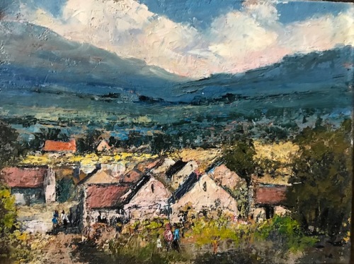 500x374 Paintings - Going Home Painting