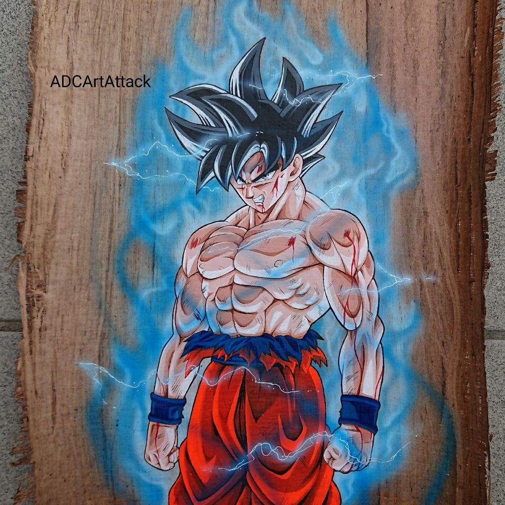 Goku Painting at PaintingValley.com | Explore collection of Goku Painting