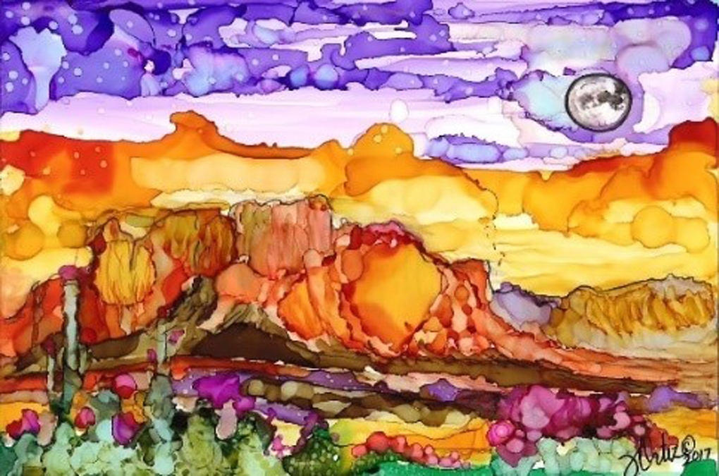 1020x675 Spring Fling Art Studio Tour Aj Gold Canyon News - Gold Canyon Painting