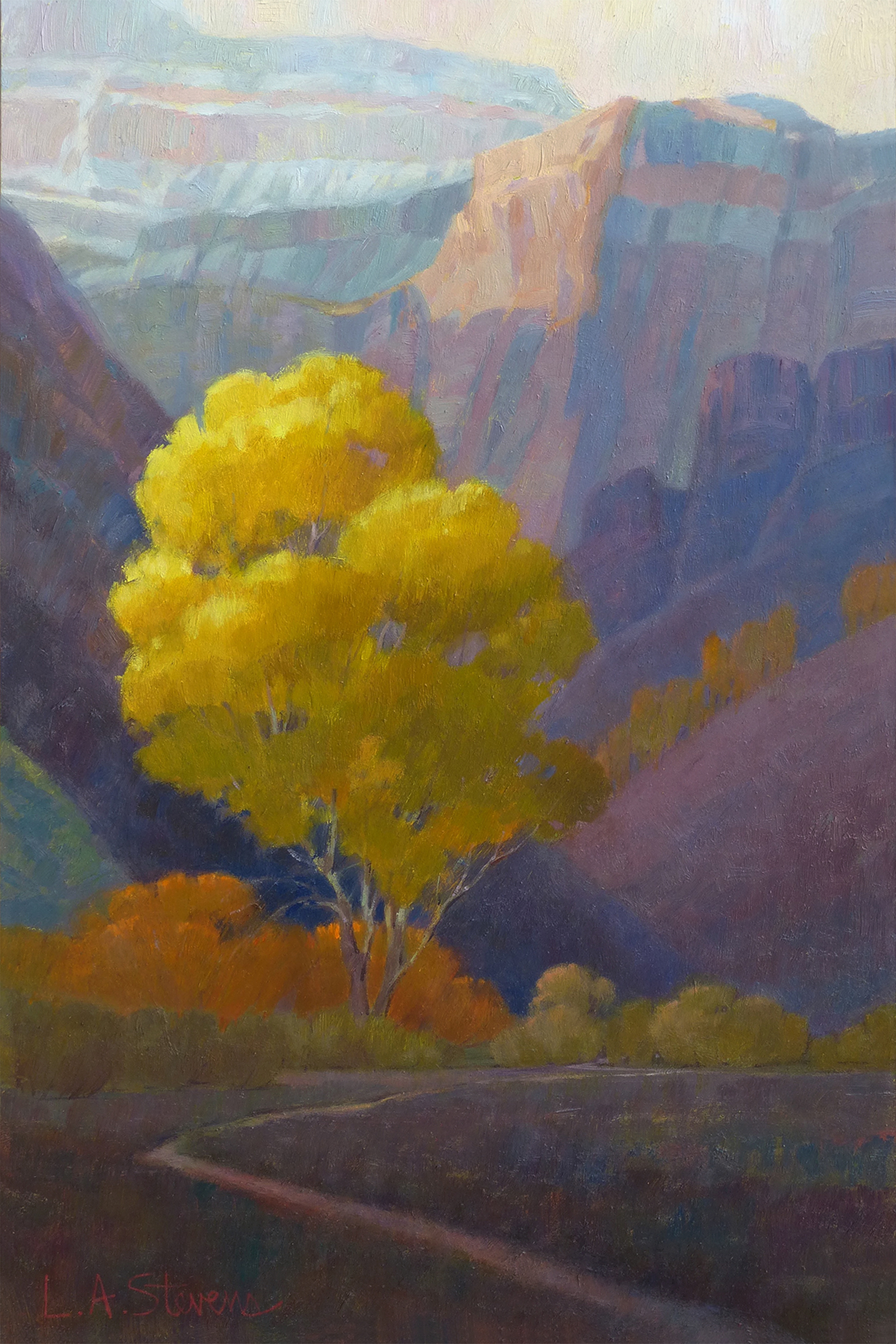 1600x2400 Two Paintings To Altamira Fine Art In Scottsdale Laurie Stevens - Gold Canyon Painting
