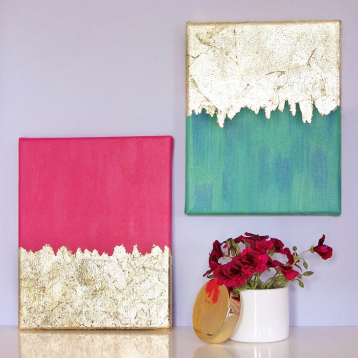 700x700 Gold Leaf Painting Workshop - Gold Foil Painting