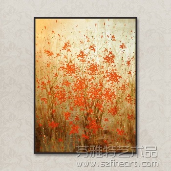 350x350 Fine Art Oil Paintings With Gold Leaf - Gold Foil Painting
