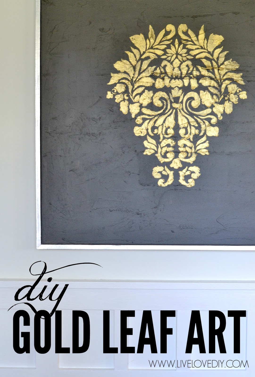 1081x1600 Livelovediy Diy Gold Leaf Painting - Gold Leaf Painting