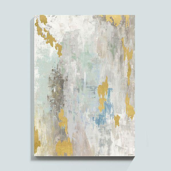 596x596 Serenade Gold Leaf Art - Gold Leaf Painting