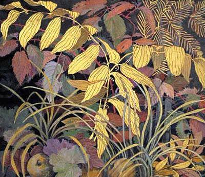 400x346 Egg Tempera Paintings Detailed In Gold Leaf By Gary Milek - Gold Leaf Painting