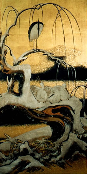 291x576 Golden Inspirations Gold Leaf Painting - Gold Leaf Painting Artist