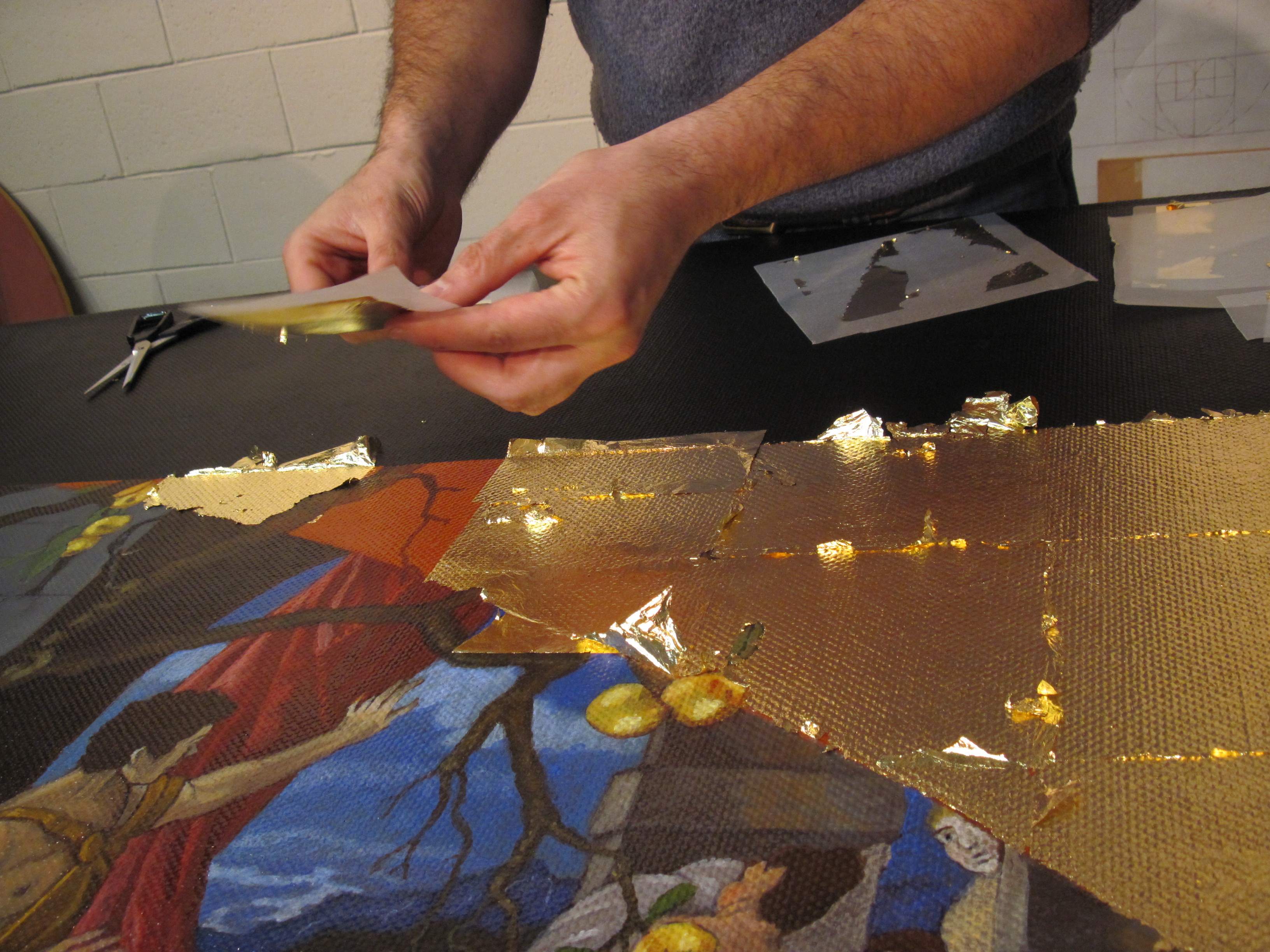 3264x2448 Beyond Realism, The Art Of Eolo Paul Bottaro Marguerite Brown - Gold Leaf Painting Artist