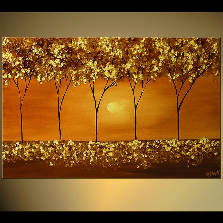 750x750 Painting - Gold Painting