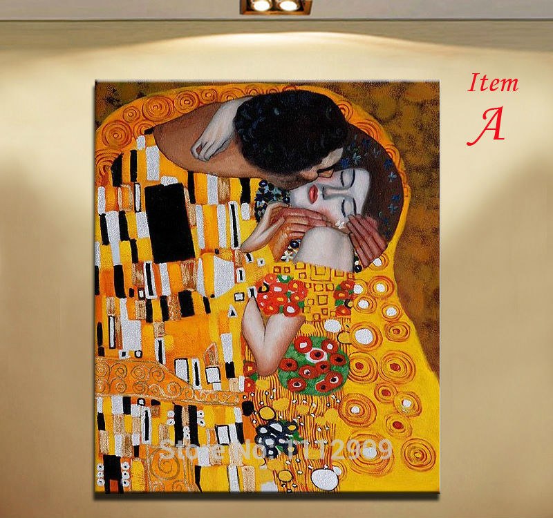 800x750 Gold Colour 100% Hand Made Famous Oil Paintings Reproduction - Gold Painting Colors