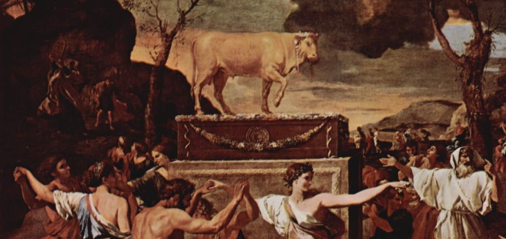 731x345 52. Why Did The Israelites Worship A Golden Calf (Exodus 32 - Golden Calf Painting