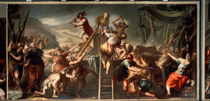 714x344 Akg Images - Golden Calf Painting