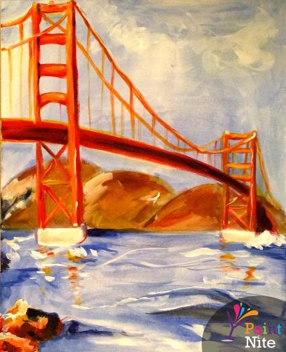 407x500 The Crest - Golden Crest Painting