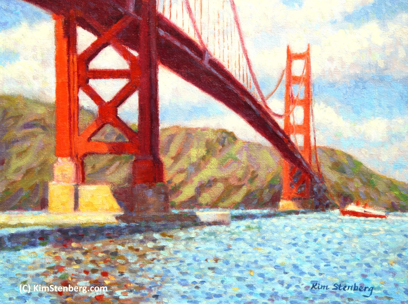 Golden Gate Bridge Painting at PaintingValley.com | Explore collection ...