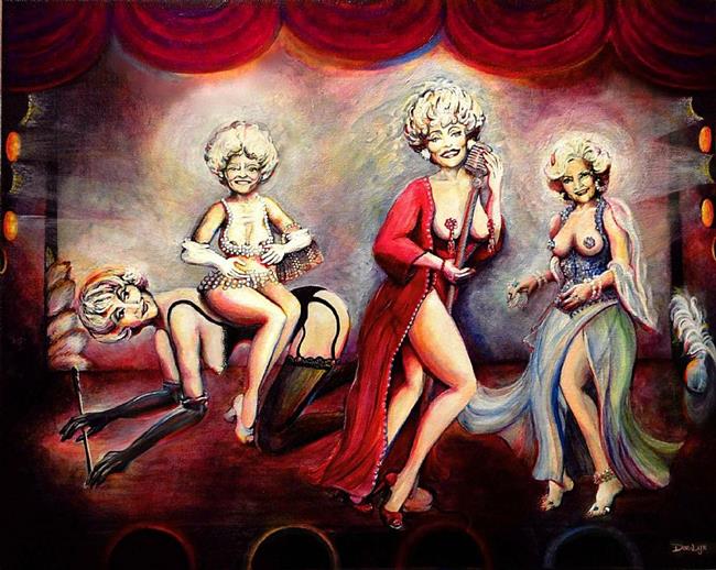 Golden Girl Painting