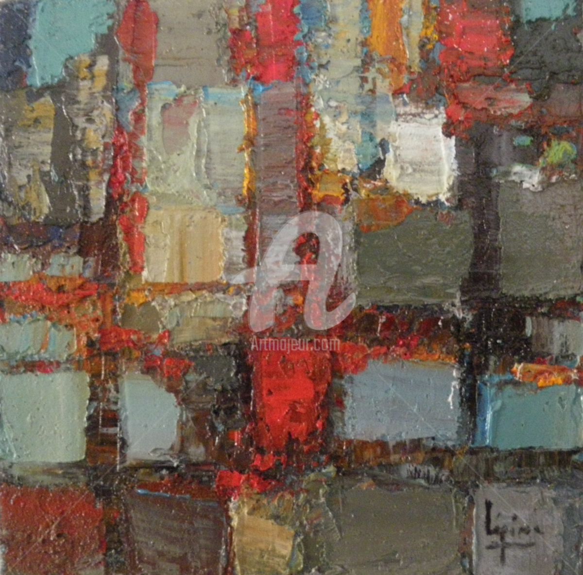 1200x1183 Golden Gate Bridge (Pierre Antoine - Golden State Painting