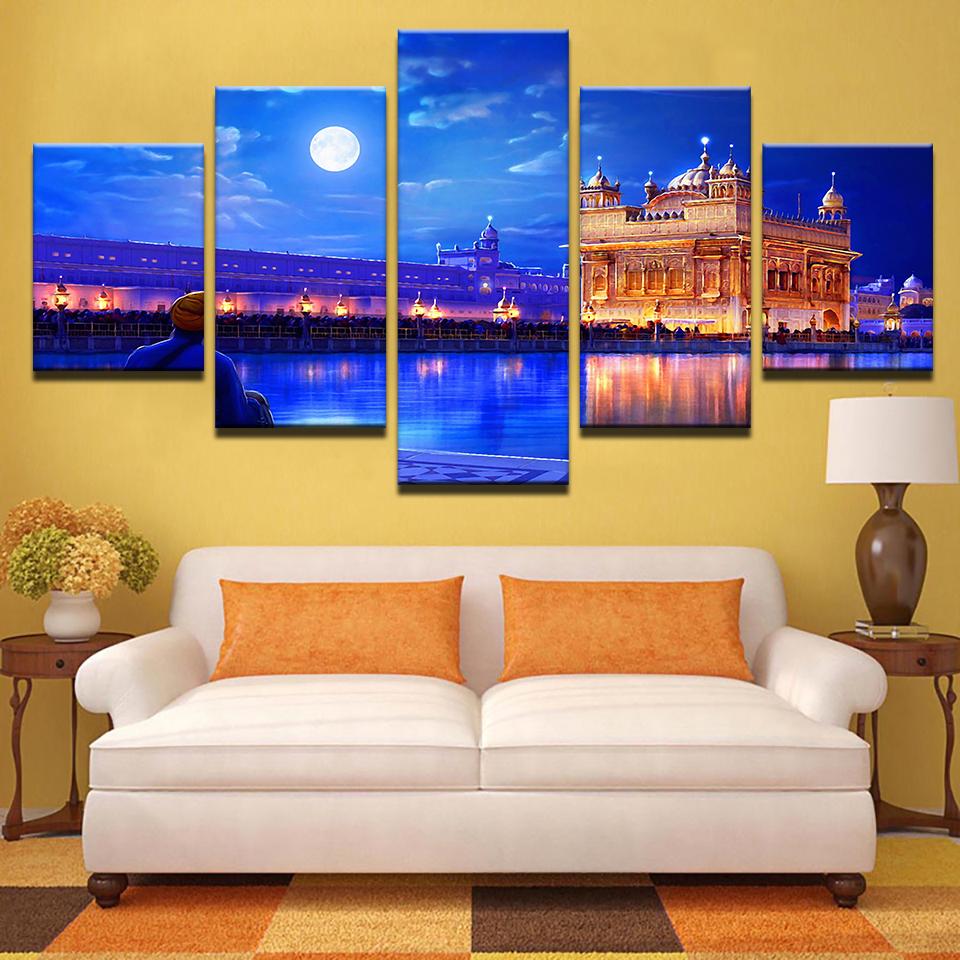 960x960 Indian Golden Temple It Make Your Day - Golden Temple Canvas Painting