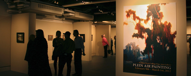 630x250 Plein Air Paintings Exhibit - Golden West Painting