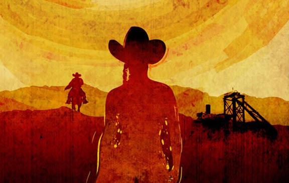 576x365 The Girl Of The Golden West In Omaha Neil Kurtzman - Golden West Painting