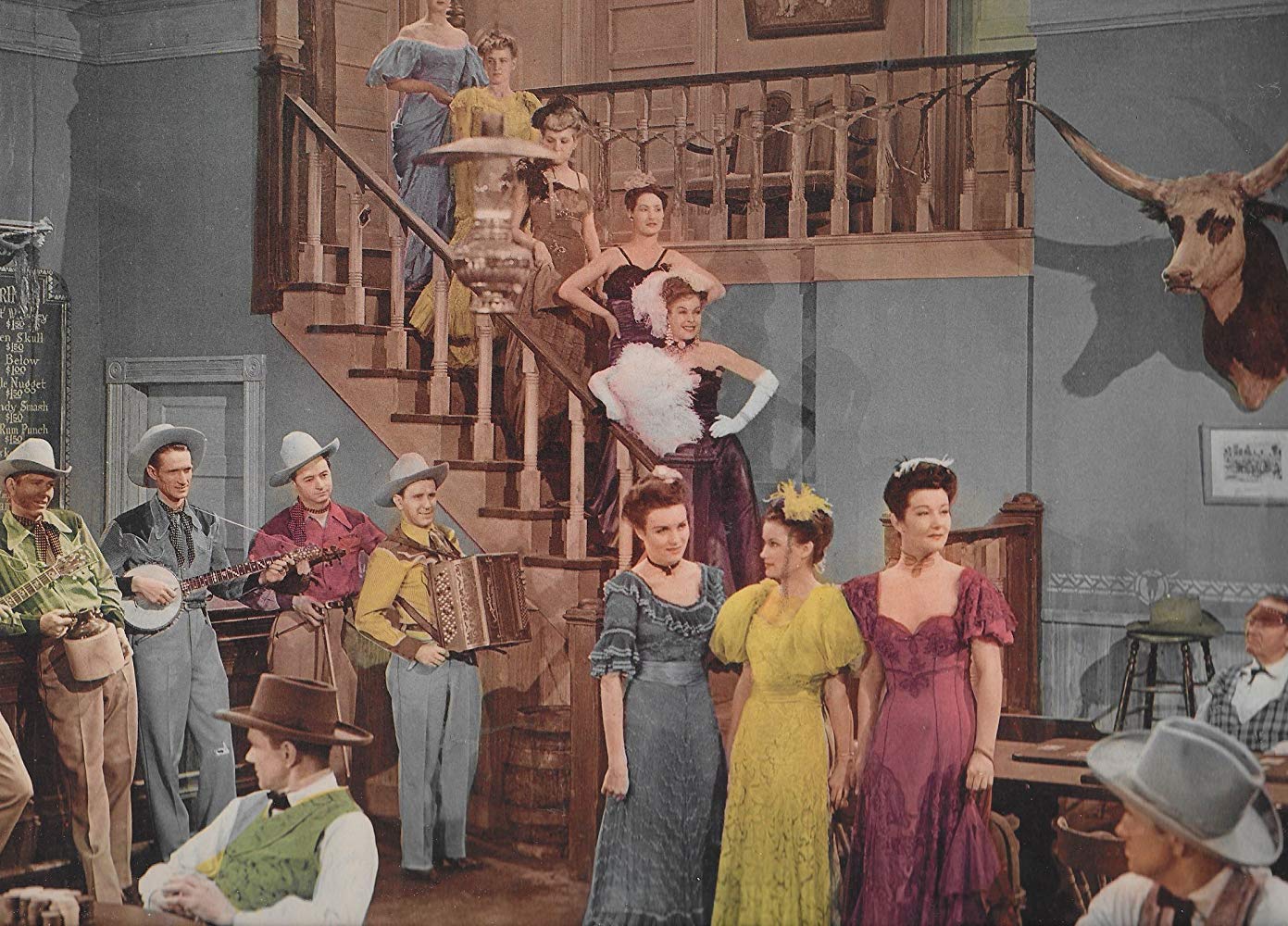 1391x1000 Golden West Cowboys - Golden West Painting