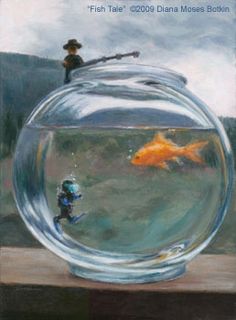236x320 William Daniels - Goldfish Bowl Painting