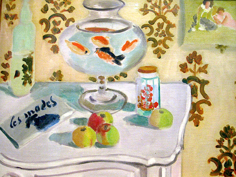 800x598 Artwork By Henri Matisse - Goldfish Bowl Painting