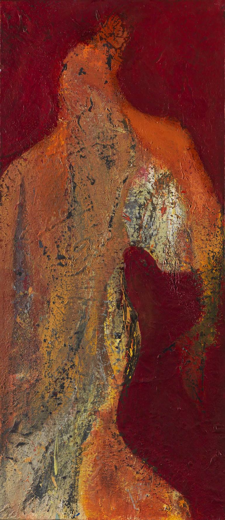 770x1774 Saatchi Art Golem Painting By Evangelos Vangelatos - Golem Painting